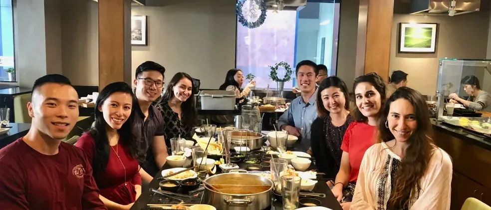 Team outing for hotpot
